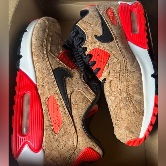 Nike Airmax 90 Anniversary Cork Edition Women’s Size 8 - Kids Size 7 - Picture 11 of 11